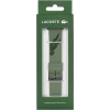 Lacoste Çizgili Silikon Unisex Apple Saat Kayışı Orta Boy Koyu Yeşil