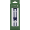 Lacoste Çizgili Silikon Unisex Apple Saat Kayışı Orta Boy Mavi / Beyaz