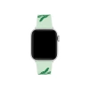Lacoste Çizgili Silikon Unisex Apple Saat Kayışı Orta Boy Mint