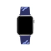 Lacoste Çizgili Silikon Unisex Apple Saat Kayışı Orta Boy Navy Blue