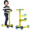 LaScoota Çocuklar için 2si 1 Arada Ayarlanabilir Scooter