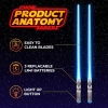 LED Parlayan Işık Sabre Yıldız Savaşları Yemek Çubukları