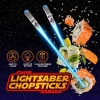 LED Parlayan Işık Sabre Yıldız Savaşları Yemek Çubukları