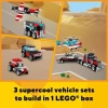 LEGO Creator 3ü 1 Arada Düz Yataklı Kamyon ve Helikopter Oyuncak 31146