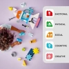 LEGO DUPLO Uzay Mekiği Macerası Roket Gemisi Yapım Seti Multicolor