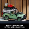 LEGO Icons Land Rover Classic Defender 90 Model Araba Yapım Seti 10317  Green/Black