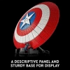 LEGO Marvel Kaptan Amerikanın Kalkanı 76262 Model Kiti Red, White, Blue