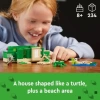 LEGO Minecraft Kaplumbağa Sahil Evi İnşaat Oyuncağı Multicolor