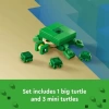 LEGO Minecraft Kaplumbağa Sahil Evi İnşaat Oyuncağı Multicolor