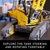 LEGO Technic Liebherr Paletli Vinç LR 13000 42146 Yapı Seti Yellow/Grey