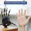 LewanSoul Robot El Beş Parmak Biyonik Robot Mekanik Kol DIY Left Hand with Tester