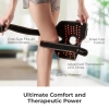 LifePro Titreşimli Kırmızı ve Yakın Kızılötesi Işık Terapisi Diz Desteği