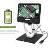 LINKMICRO LM208 LCD Dijital Mikroskop Lehimleme Mikroskobu