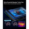 llano V12 RGB Dizüstü Bilgisayar Soğutma Pedi (Hub+RGB)