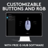 Logitech G203 Kablolu Gaming Mouse + Pad Lila Mouse