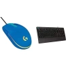 Logitech G203 Kablolu Gaming Mouse + Pad Mavi