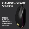 Logitech G203 Kablolu Gaming Mouse + Pad Siyah Mouse