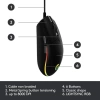 Logitech G203 Kablolu Gaming Mouse + Pad Siyah Mouse