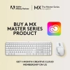 Logitech MX Master 3S Mac Kablosuz Bluetooth Fare  Pale Grey