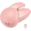Lomiluskr Sevimli Tavşan 2.4G Kablosuz Sessiz Mouse - Pembe Tavşan