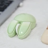 Lomiluskr Sevimli Tavşan 2.4G Kablosuz Sessiz Mouse - Yeşil Tavşan
