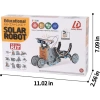 Lucky Doug 12si 1 arada STEM Güneş Robotu Gri