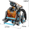Lucky Doug 12si 1 arada STEM Güneş Robotu Gri