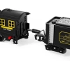 Lucky Doug Işık ve Ses Dahil 5 Araba ve 22 Ray Noel Tren Seti  Retro Train Set