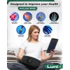 Lunix LX3 Kablosuz El Masaj Aleti, Isı ve Kompresyon Özellikli - Siyah