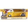 M&Mnin 1:24 1947 Ford COE Düz Yataklı Döküm Arabası ve Sarı Figür