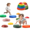 Makarci Çocuklar için Sallanan Basamak Taşları Mixed Color 10PCS 10 PCS
