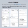 Manyetik Standlı Katlanabilir Bluetooth Klavye Beyaz