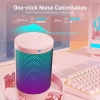 MAONO USB RGB Işıklı Kondenser Oyun Mikrofonu Pink