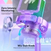 MAONO USB RGB Işıklı Kondenser Oyun Mikrofonu Purple