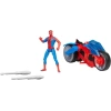 Marvel Motosikletli Spider Man Aksiyon Figürü