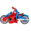 Marvel Motosikletli Spider Man Aksiyon Figürü