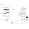 Mayflash F300 Arcade Switch İçin Fight Stick Joystick Joystick