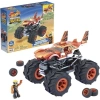 MEGA Hot Wheels Monster Trucks Yapı Oyuncağı Oyun Seti Tiger Shark Monster Truck