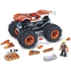 MEGA Hot Wheels Monster Trucks Yapı Oyuncağı Oyun Seti Tiger Shark Monster Truck