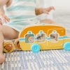Melissa & Doug GO 3 Diskli Ahşap Roll & Ride Otobüs