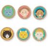 Melissa & Doug GO Tots Wooden Town House 3 Diskli Takla