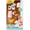 Melissa & Doug Pop Blocs Çiftlik Hayvanları Eğitici Bebek Oyuncağı