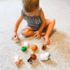 Melissa & Doug Pop Blocs Çiftlik Hayvanları Eğitici Bebek Oyuncağı