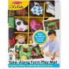 Melissa & Doug Take-Along Farm Bebek ve Yürümeye Başlayan Çocuk Oyun Minderi