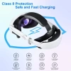 Meta Quest 3 ile Uyumlu Kafa Bandı Pili 18w Battery Strap for Quest 3 & 3S
