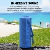 MIATONE Bluetooth Hoparlörler Kablosuz Su Geçirmez Mavi