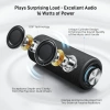 MIATONE Bluetooth Hoparlörler Kablosuz Su Geçirmez Siyah