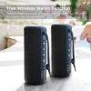 MIATONE Bluetooth Hoparlörler Kablosuz Su Geçirmez Siyah