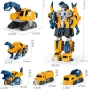 Miebely Robot İnşaat Araçları Seti Yellow