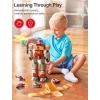 Miebely Transformers Dinozor Robot Aksiyon Figürleri
